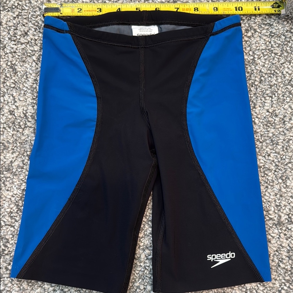 Speedo power Plus Blue and Black Swim Jammer